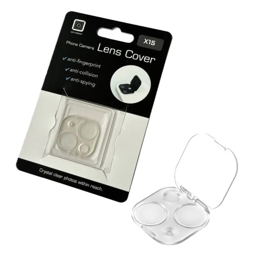 Capa protetora traseira para webcam, adesivo de plástico para lente de câmera, acessórios para lente de telefone, protetor de privacidade para iphone 15 pro max plus