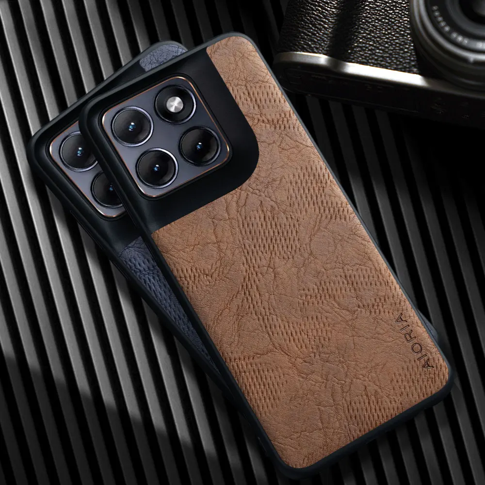Funda para Motorola Edge 70 fusion, funda de lujo de cuero PU agrietado para teléfono, funda para Motorola Moto Edge 70 fusion