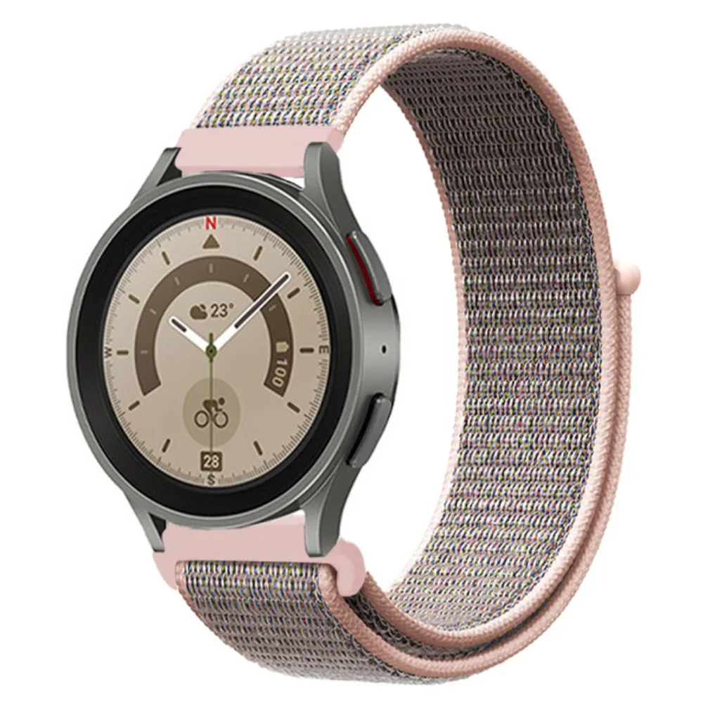 Correia de nylon para Samsung Galaxy Watch 3, 4, Classic, 5, 6, Active 2 Bracelet, Huawei Watch 4 Pro, GT 2, Amazfit GTR, 22mm, 20mm