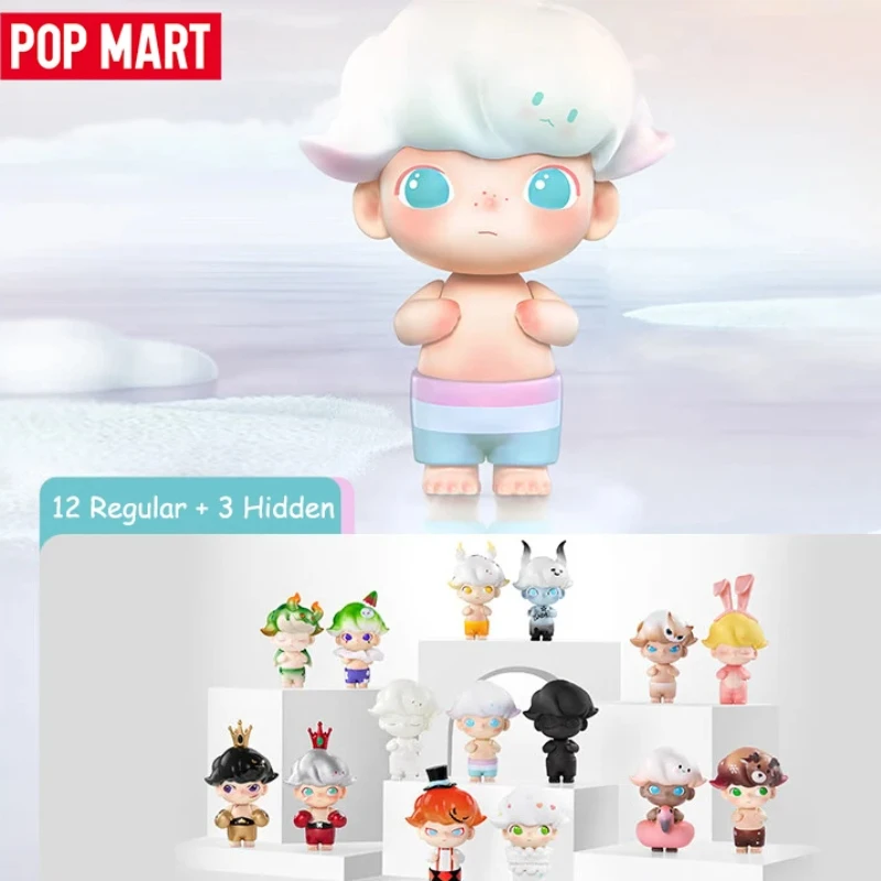 

POP MART Dimoo Retro Series Surprise Blind Box Cartoon Designer Dolls Mistery Figure Kawaii Trendy Toys Girls Holiday Toy