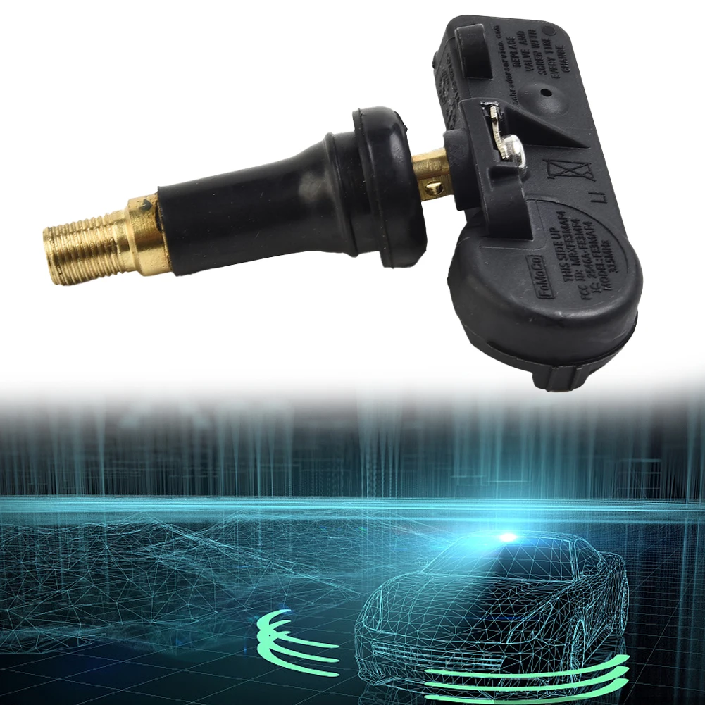 DE8T-1A180-AA Voor Ford F150 Bandenspanningscontrolesysteem (Tpms) Sensor Hoge Kwaliteit Bandenspanning Sensor Zwarte Auto-Accessoires