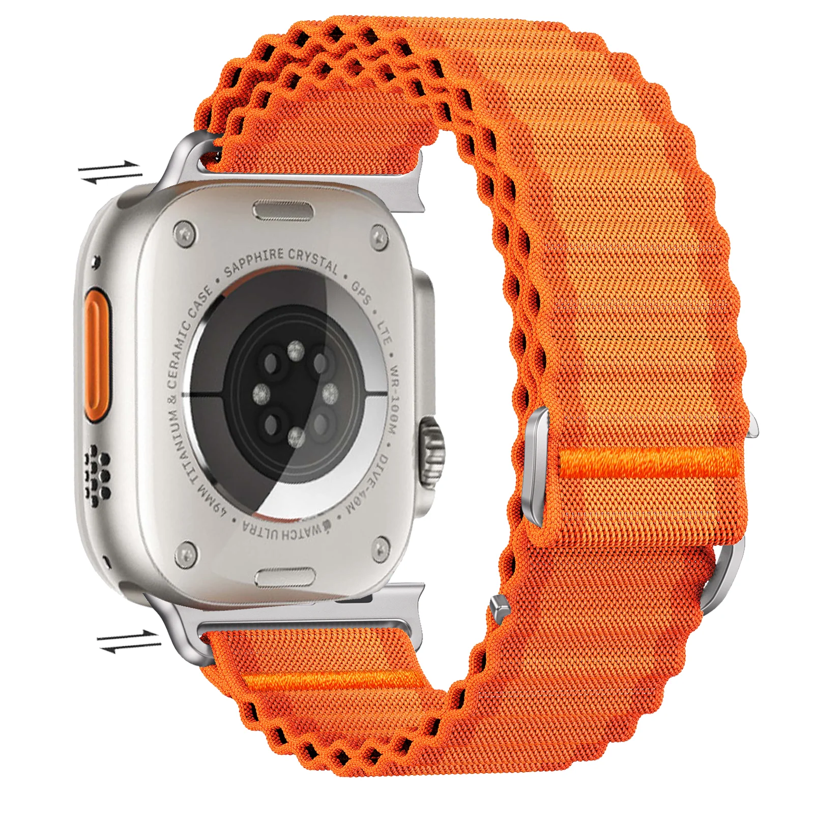 Alpine Loop Nylon-Uhrenarmband für Apple iWatch Zubehör Serie S10 Nylonarmband 42 46 mm Ersatzarmband