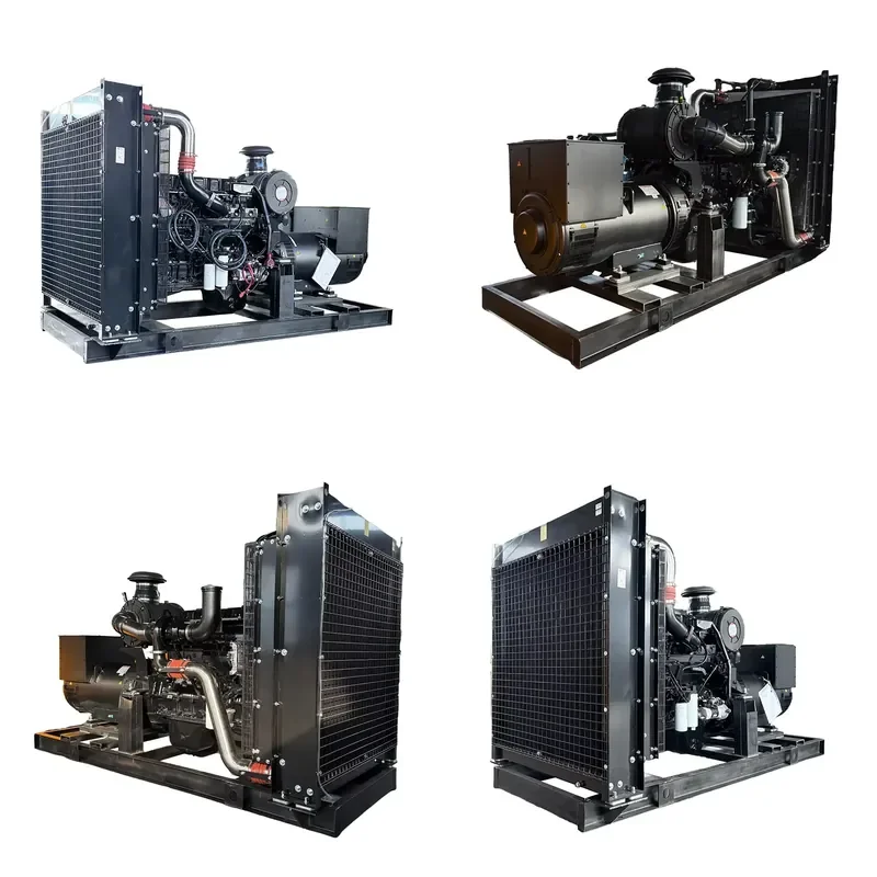 350kw 450/500kw Generator Open Silent Type Generator Electric Generators Set with HENGLI Engine