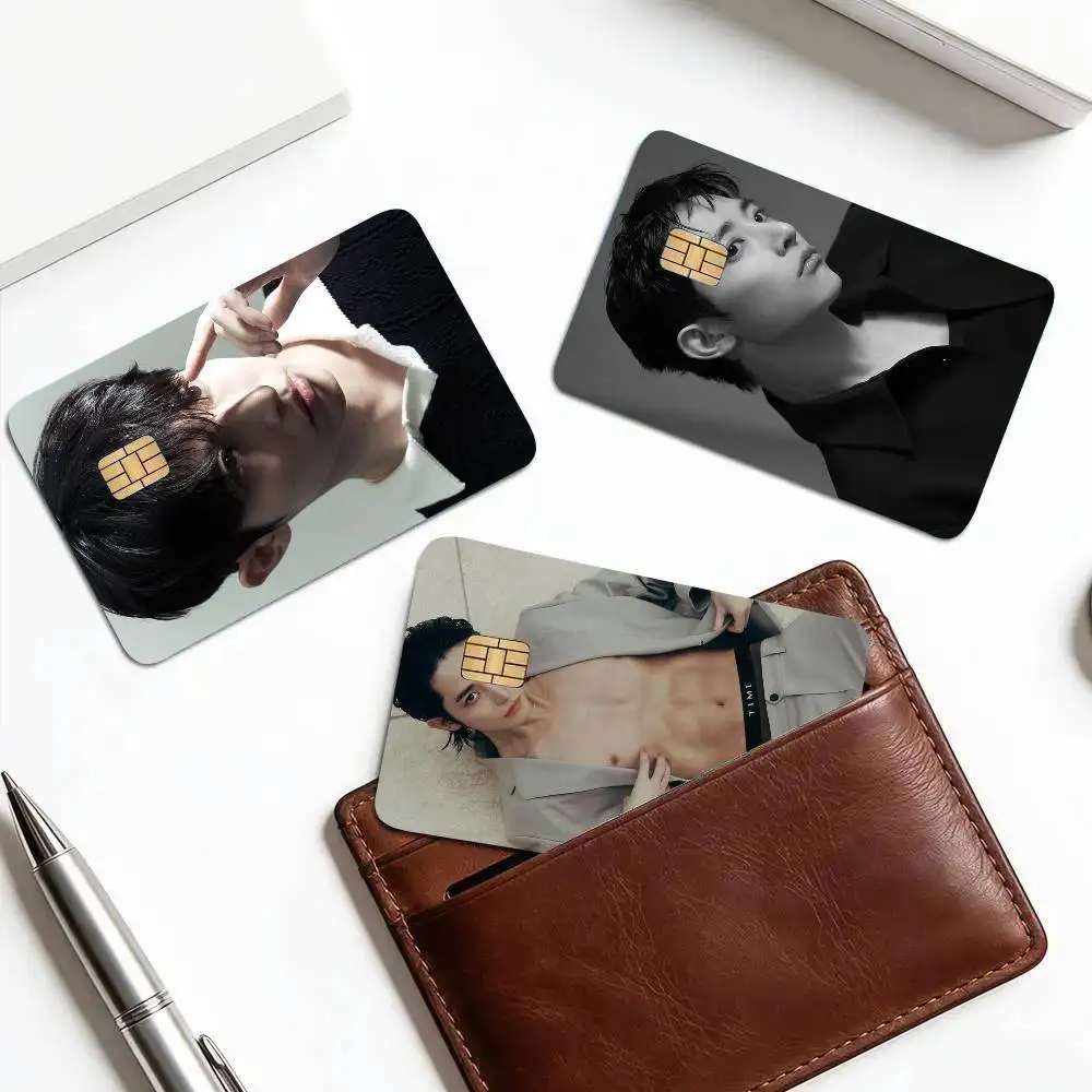 Korean Celebrity Lee Soo Hyuk Art Print Credit Card Skin Waterproof PVC Bank Card Decal