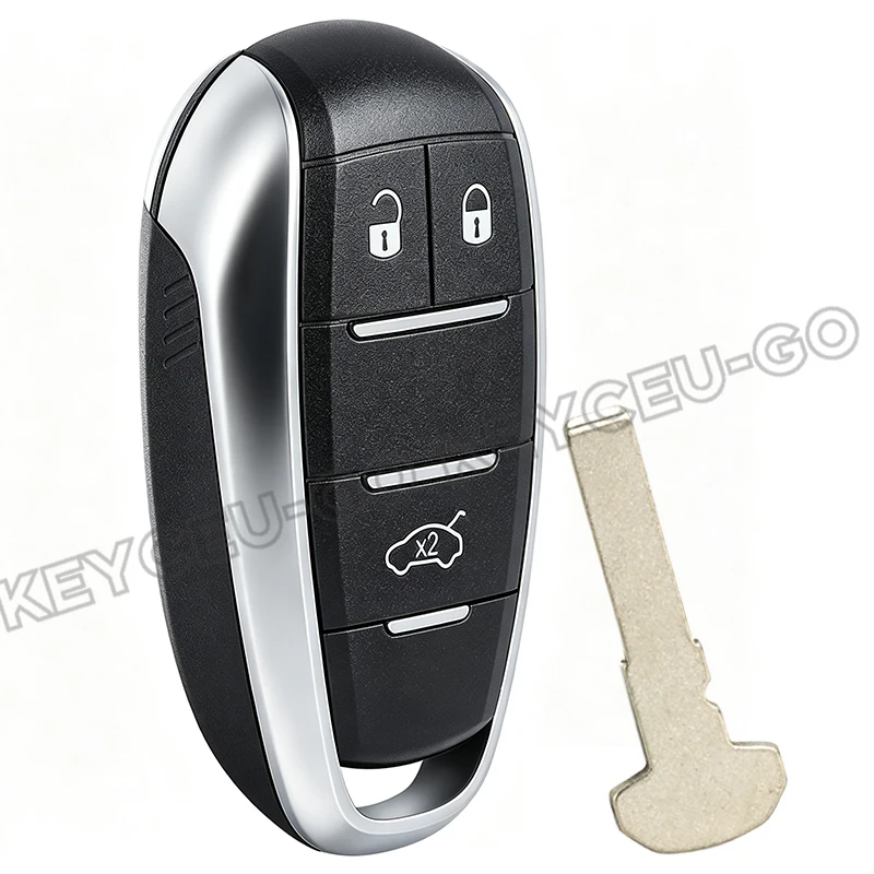 KEYECU KR5ALFA434 for Alfa Romeo Giulia Stelvio 2015 2016 2017 2018 2019 2020 433MHz 4A Chip Keyless Remote Key Fob