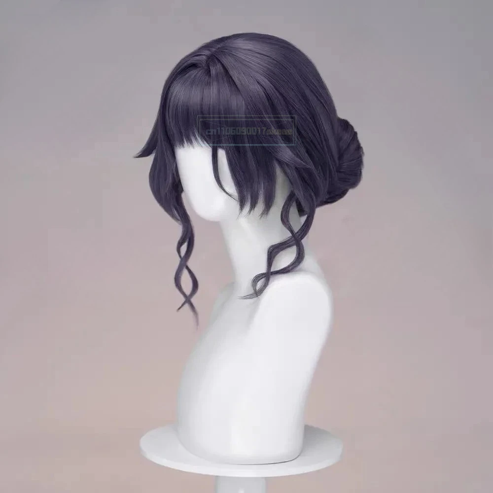 Anime la flor fragante flores con dignidad Waguri Kaoruko Cosplay peluca Lolita púrpura resistente al calor peluca sintética Halloween