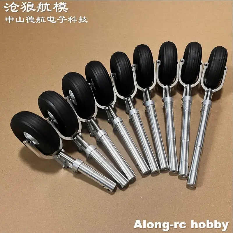 Train d'Atterrissage à Genoux Renforcé avec Roue de 70mm pour Avion de 5 à 10kg, Pièce d'Avion RC Recommandée, 150-240mm, D4, D5