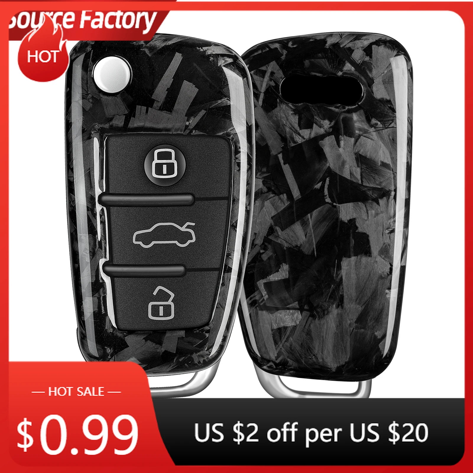 

Car Stickers Key Fob Cover with Keychain Fits Audi Q3 2024 A3 A4 A6 S3 S4 RS3 RS4 RS6 R8 TTS 2005 2010 2013 Flip Blade Key