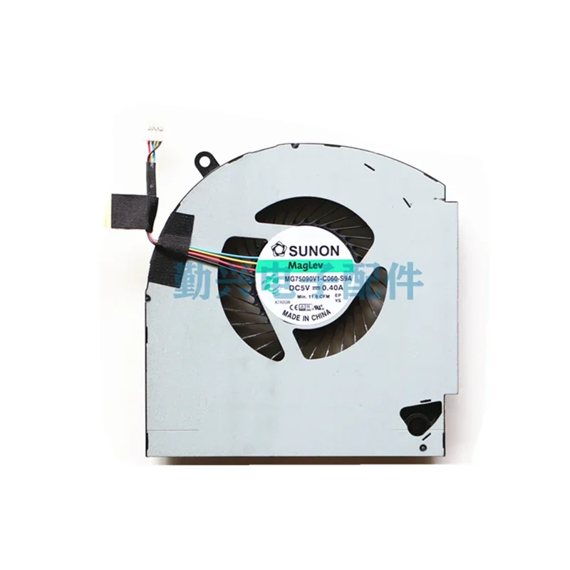 SUNON MG75090V1-C060-S9A Alienware M17x DC 5V 0.40A 4-Wire Cooling Fan
