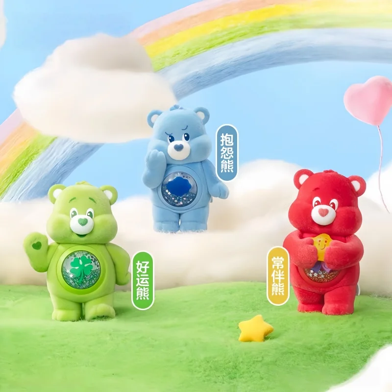  Original Bestseller POP MART Care Bears Bunte Umarmungs-Serie Figuren-Ornament Blind Box Sammlerstück Überraschungsgeschenke Trendige Spielzeuge – Detail 4