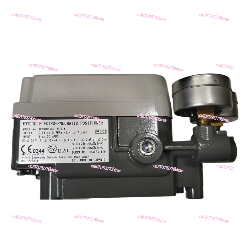 

Cylinder Positioner IP8000/IP8100-031/030/000/010/001/021-X14/H/Q