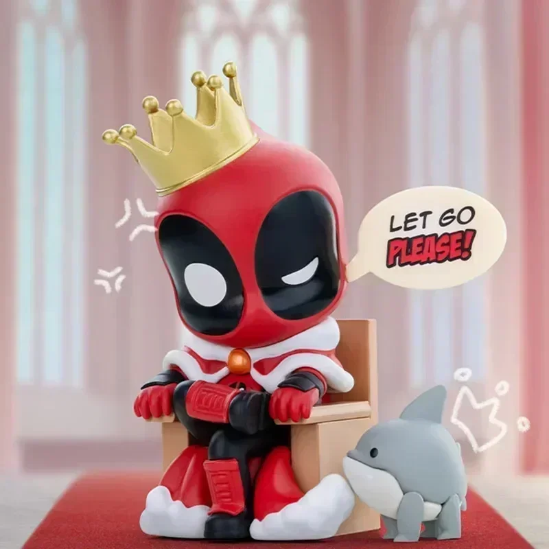 POP MART Marvel Deadpool Series Blind Box Guess Bag Mystery Box Toys Doll Cute Anime Figure Ornaments Gift