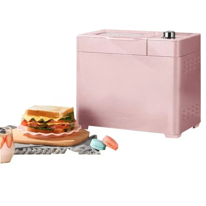 Machine à pain en acier inoxydable 500W, programmable, pour la cuisine domestique