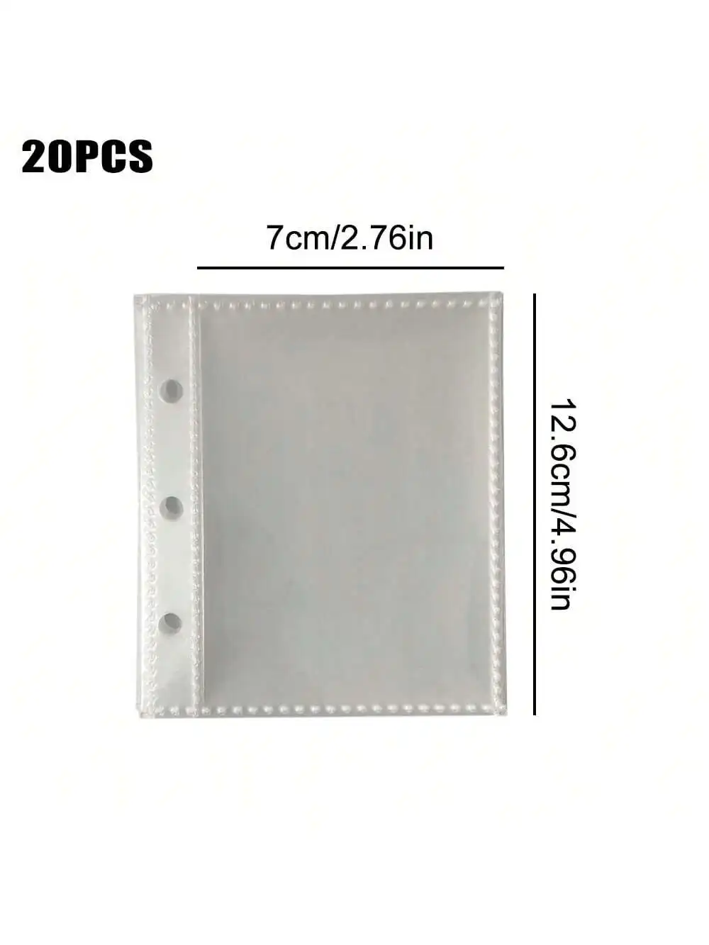 Mini/A5 Photocards Holder PU Photo Album Photocard Binder Collect Book Album for Photographs Photo Card Supplies