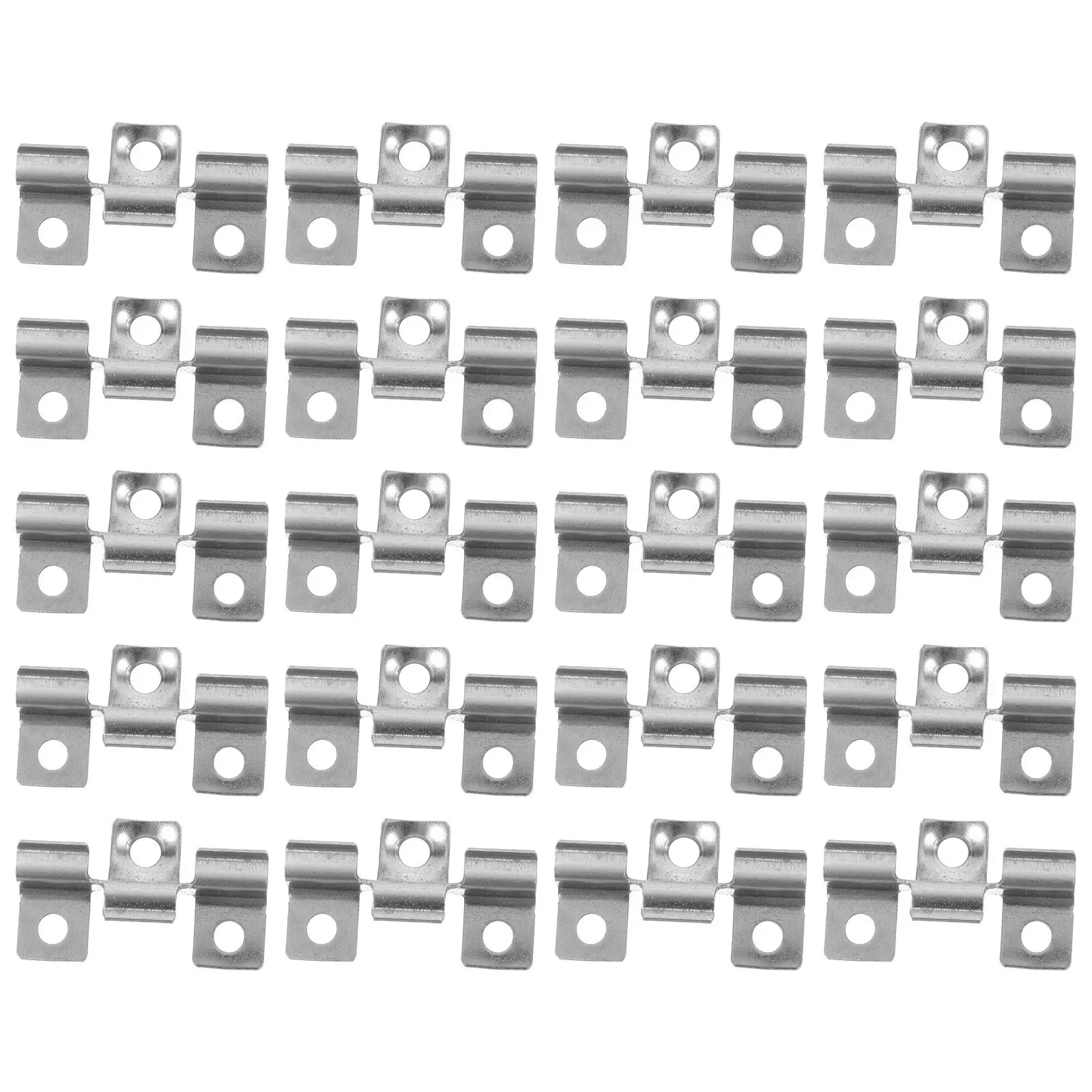100Pcs Small Deck Fasteners Stainless Steel Deck Clips Hidden Board Fasteners for Wood Plastic Decking Boards Secure