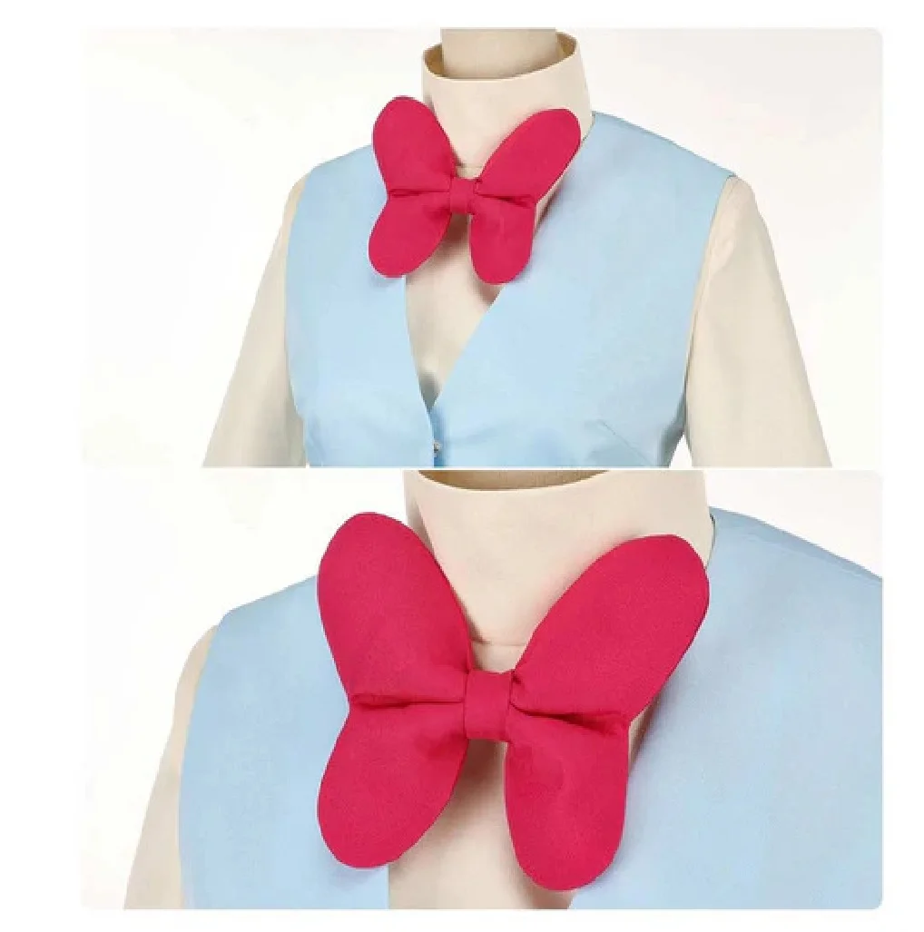 مجموعة Hell Inn 2 Saint Peter's White and Blue Angel للبالغين والأطفال أزياء لعب الأدوار