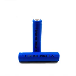 3pcs/lot 10440 3.2V 350mAH lithium iron phosphate rechargeable battery  remote control transmitter lamp AAA battery No. 7