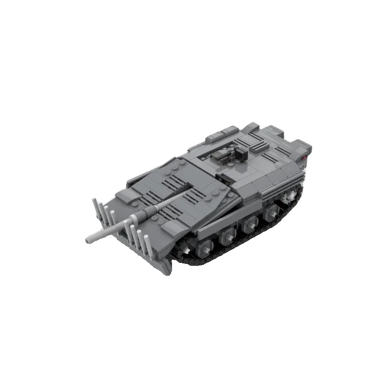 AIAIAIAITOY-Military Strv 103 Tank Building Blocks Set, Tijolos Brinquedos, Presentes para Meninos e Meninas