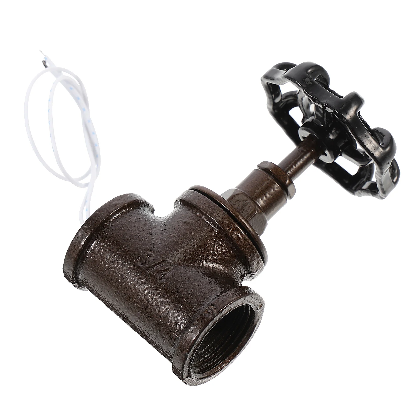 

Retro Tube Light Switch Practical Stop Valves Vintage Iron Steampunk Style Old Replacement