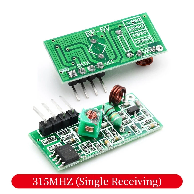 2~200Pcs 5V Super Regenerative Receiving Module/Wireless Receiving/Wireless Transmitting Module 433/315MHZ