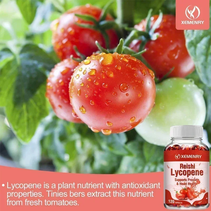 

Lycopene - Antioxidant, Skin Care and Beauty, Support Prostate Health, Promotes Heart and Cardiovascular Health, Boosts Immunity