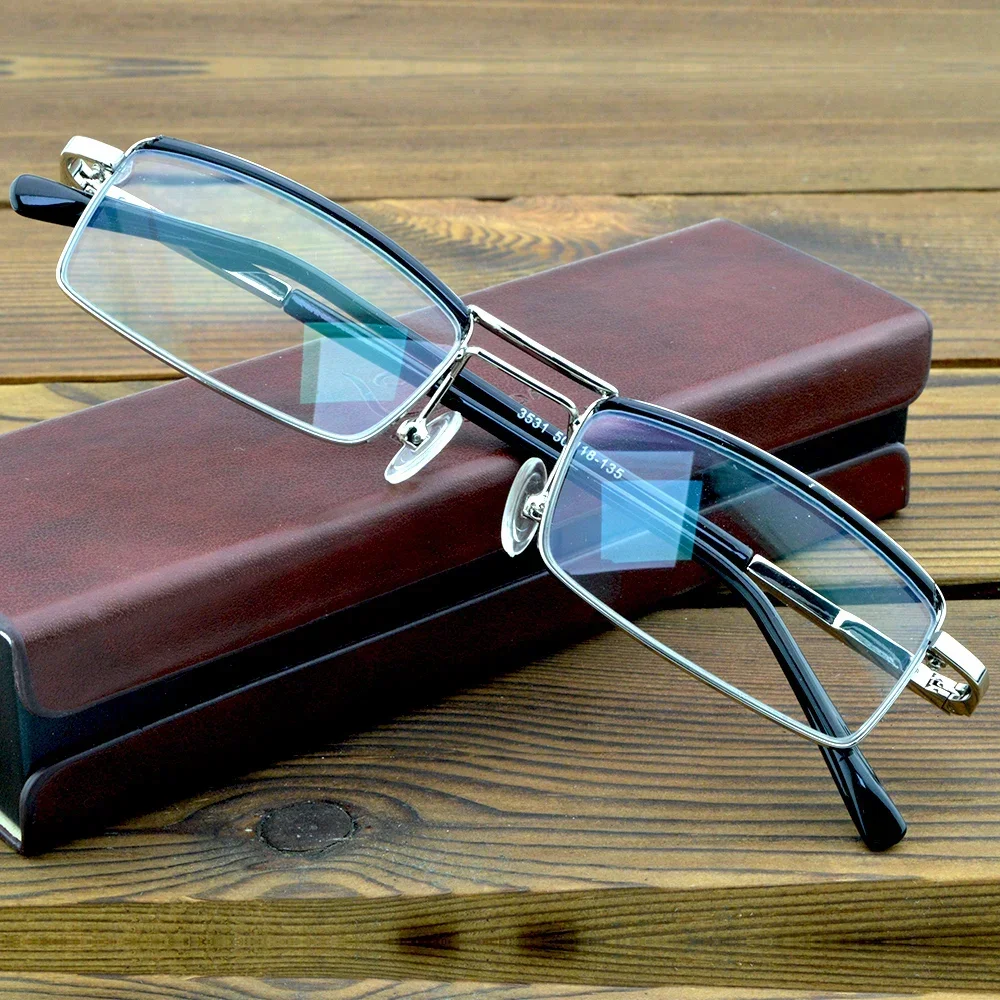 

Clara Vida Business style Double Bridge Multi-layer Coating Rectangle Reading Glasses Men Women +0.75 +1+1.5+2 +2.5 +3 +3.5to +4