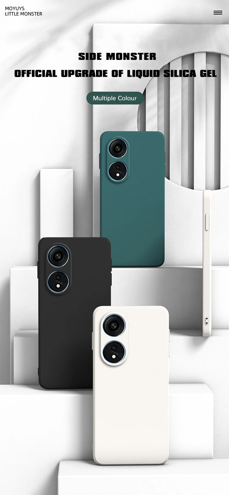 Luxus Flüssigkeit Silikon Capas Stoßfest Full Soft Cover Fall Für Huawei Nova 9 SE Y70 Y90 Honor 50 70 Honor X6 X6S X7 X7A X8 X8A – Detail 1