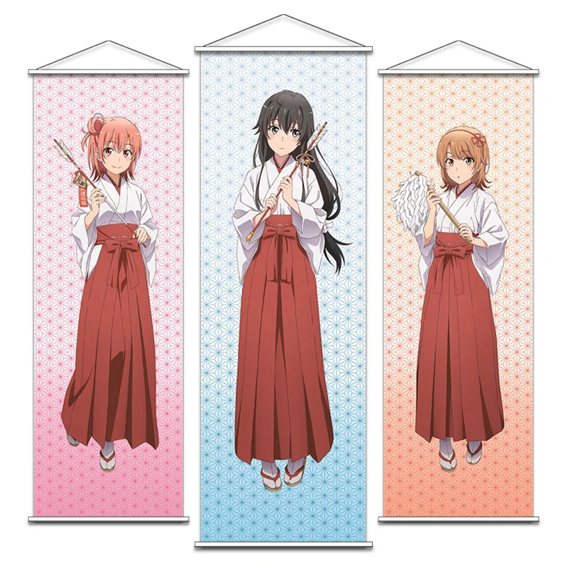 My Youth Romantic Comedy Is Wrong, Yahari Ore no Seishun Love Comedy wa Machigatteiru Настенный прокрутка Большой гобелен Одежда для комнаты