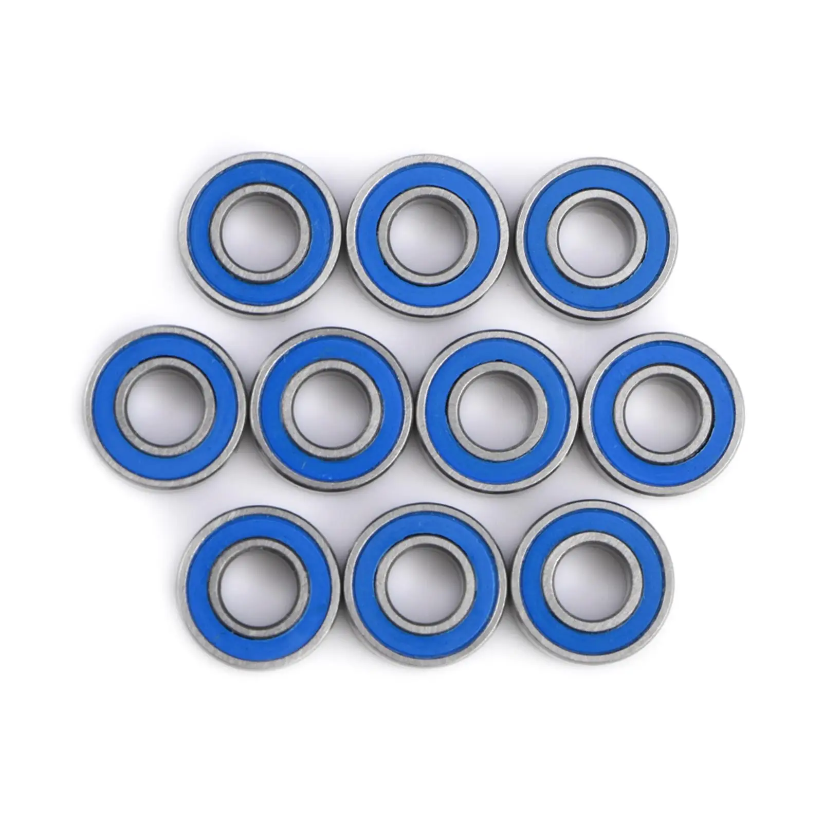 10Pcs MR115-2RS Miniature Ball Bearings 5*11*4mm Bearing Steel Double-shielded