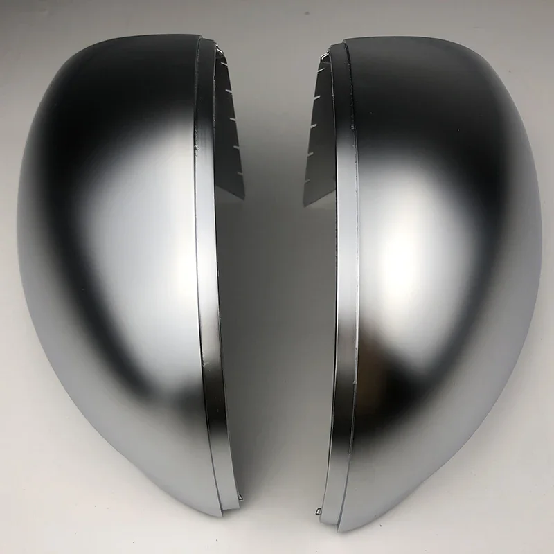 

For VW Tiguan Allspace L MK2 2010 2011 2016 Replacement Pair Side Wing Mirror Caps Cover matt chrome style