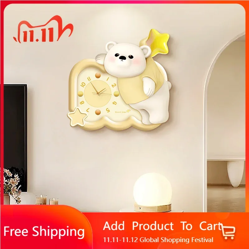 

Luxury Restaurant Wall Clocks Large Interior Luxury Digital Silent Wall Watch Aesthetic Modern Unique Wanduhr Room Decoration