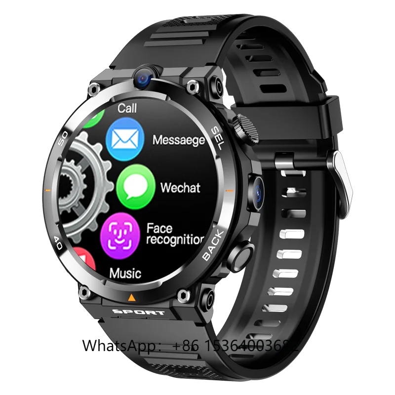 

TJXL-Wonlex MT105 4G Android Teenager & Adults Phone Watch SIM Card GPS Tracking Heart Rate GPS Smart Watch