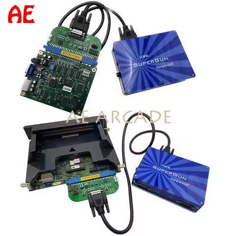 SuperGun CBOX V4.0 Arcade Controller Compatible /SNK/IGS/CPS/KONAMI Deck Substrates SNK DB15 Interface JAMMA to USB Handle MD2