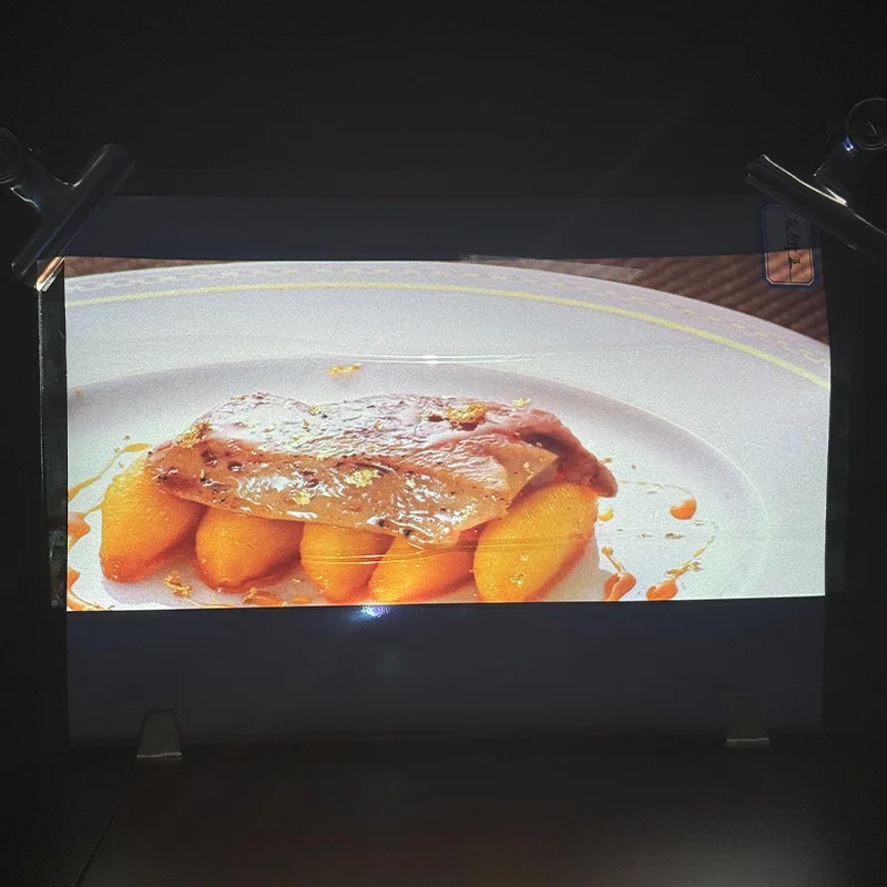 Anti-light Restaurant Window, Exhibition Dedicated Double-sided Projection Screen Projection Film1.52*0.5M