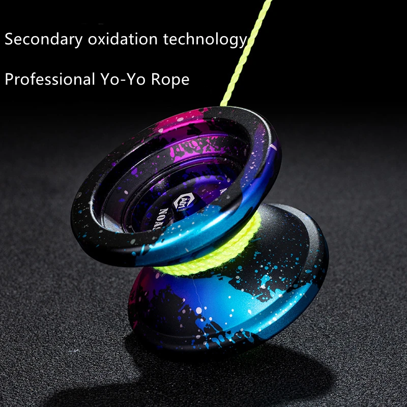 New Professional Butterfly Yoyo Metal Alloy Aluminum with KK Bearing High-Speed Classic Yo-Yo Toy for All Ages