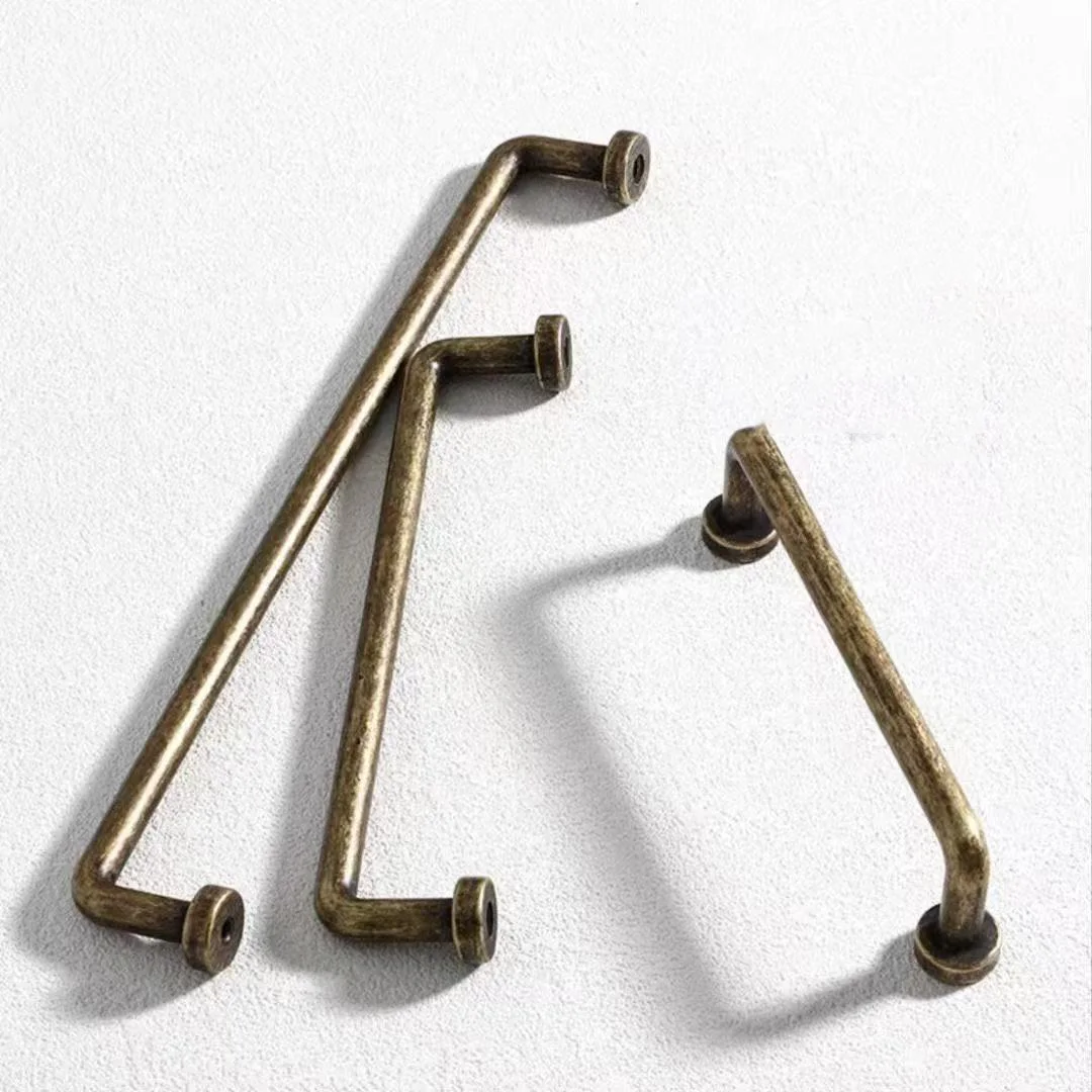 110mm-205mm Nordic Vintage Furniture Handles Knobs and Handles for Drawers Dresser Bookcase Shoe Cabinet Kitchen  Accessories ﻿