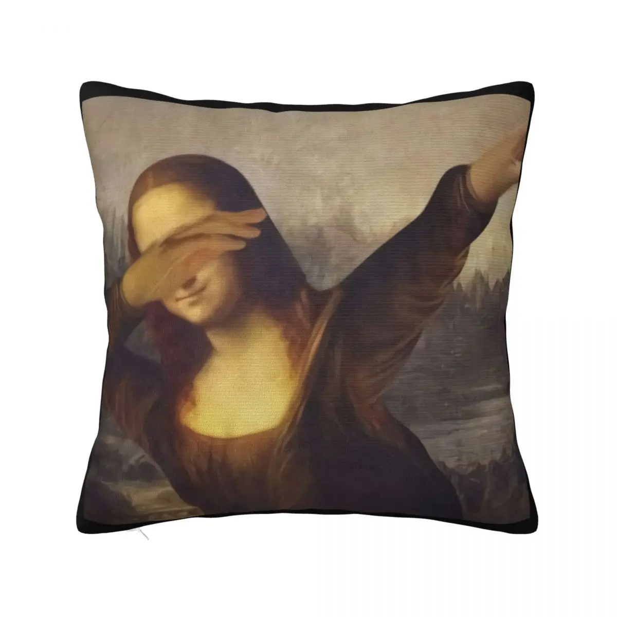 Quality Unisex Dabbing Mona Lisa Dab Hiphop Classic Art Gioconda Classic O' T'Shi Pillow Case