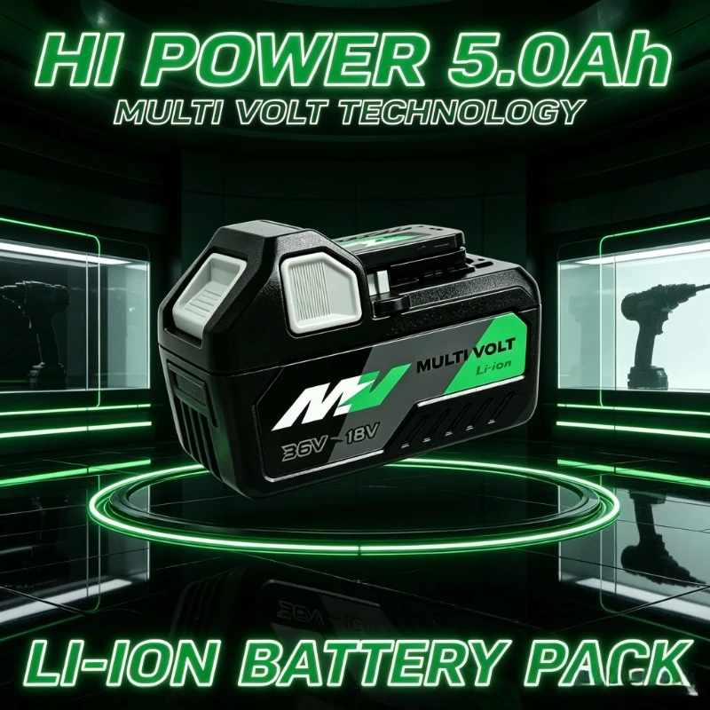Hitachi HiKOKI 36V 5.0Ah Lithium Battery BSL1840 BSL1850 Fit DS18DSL C18DSL High Power Long Runtime Power Tool Battery