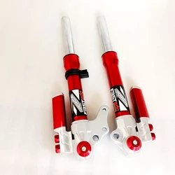 Universal 26/27 core 360mm 400mm Motorcycle Front Shock Absorber For Honda Suzuki Yamaha Kawasaki 125 Dirt Bike E-scooter Modify