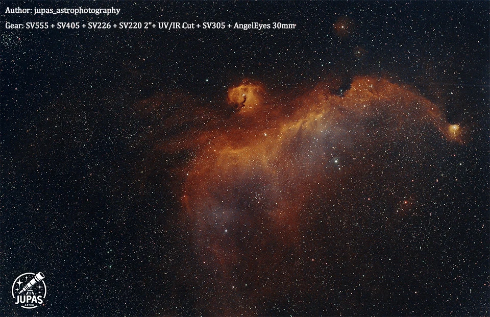 Svbony SV220 Teleskopfilter, H-Alpha und OIII, 7 nm Dualband 1,25"/2" Nebelfilter, Lichtverschmutzungsfilter für Astrofotografie – Detail 33