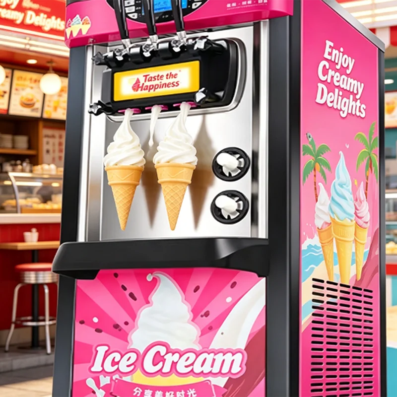 Big Capacity Frozen Yogurt Machine Commercial Ice Cream Shop   Equipment