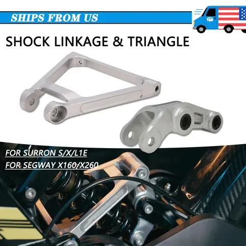 For Surron Electric Bike CNC Rear Shock Absorber Linkage Triangle For Sur Ron Light Bee S X Motorcycle Segway X160 X260 E-Bike