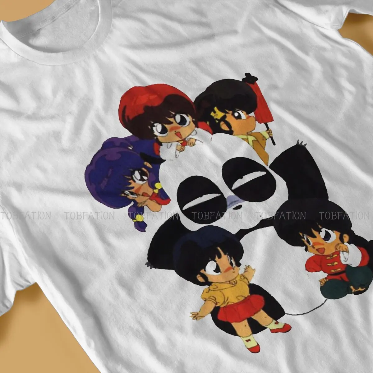 Group Team Ranma12 Amine T Shirt Classic Teenager Graphic Large Crewneck TShirt Top sell  Harajuku Men's Tops