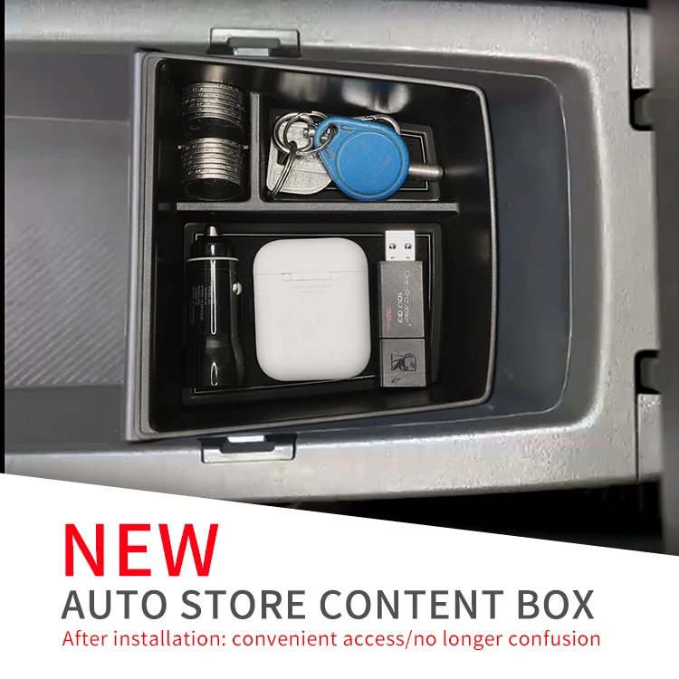 Smabee für Kia Niro SG2 2022-2026 Auto Mittelarmlehne Aufbewahrungsbox Mittelkonsole Ablage Organizer Zubehör – Detail 4