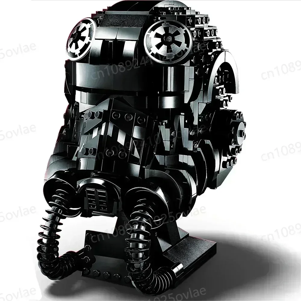 MOC NEW Anime Helmet Building Blocks 75276/75274 Pilot Helmet Model Toys For Kid Birthday Gifts image 4