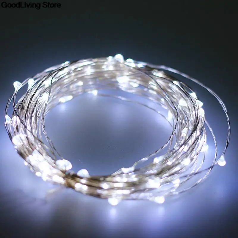 1pcs 2M 20Led 3M 30Led Mini Led Copper Wire String Fairy LED Lights For Christmas Wedding Party Decoration USB Powerd