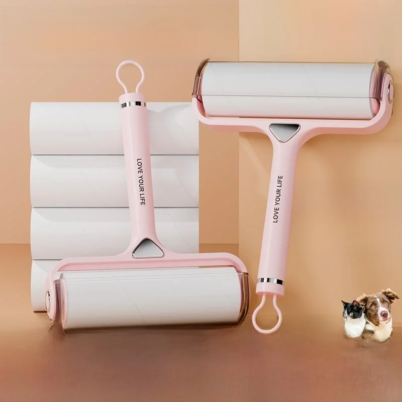 

Tearable Replacement Roll Bru Stiy Hair Remover for Clothes Home Bed Use Dust Cleaning Paper Adhesive Roll for Garments