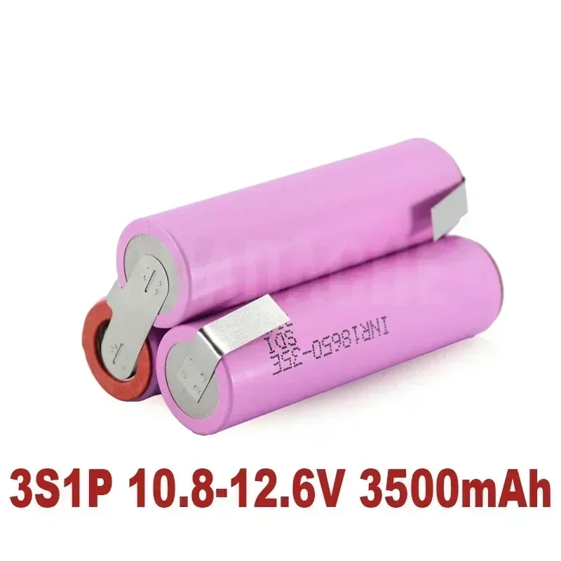 NEW 20A 18650 35E 3500mAh 7000mAh 3S 4S 5S 6S 8S 7.4V 12.6V 14.8V 18V 25.2V 29.6V For Screwdriver batteries weld battery pack