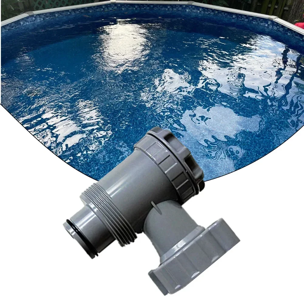 

On/Off Plunger Valve For Use With 1-1/2" Diameter Hoses And 2-1/2" Threaded Connector Fittings Pool Filter Pump Replacement Only