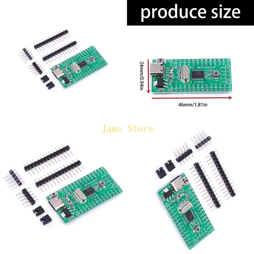 

LX0B Многофункциональная плата разработки микроконтроллера PY32F003F18P6TU 32 бит 1,7 В-5,5 В АЦП DMA-контроллер для проекта